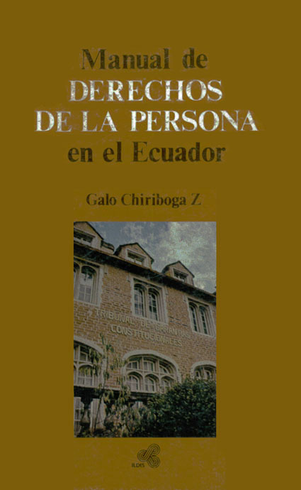 Manual de derechos de la persona en el Ecuador