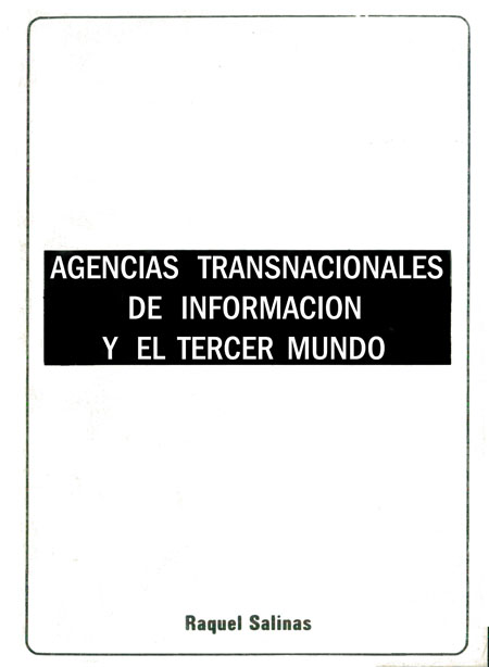 Agencias transnacionales de información y el tercer mundo