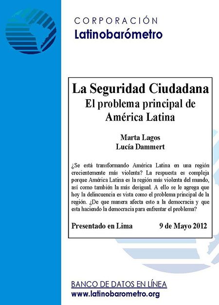La seguridad ciudadana: el problema principal de América Latina