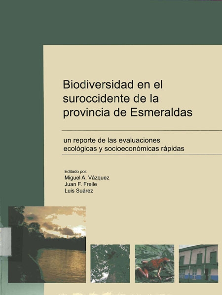 Biodiversidad en el suroccidente de la provincia de Esmeraldas